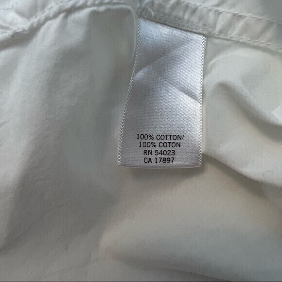 Banana Republic‎ Women’s Button Down Shirt, Top,  with Pocket, Size L - Picture 4 of 5